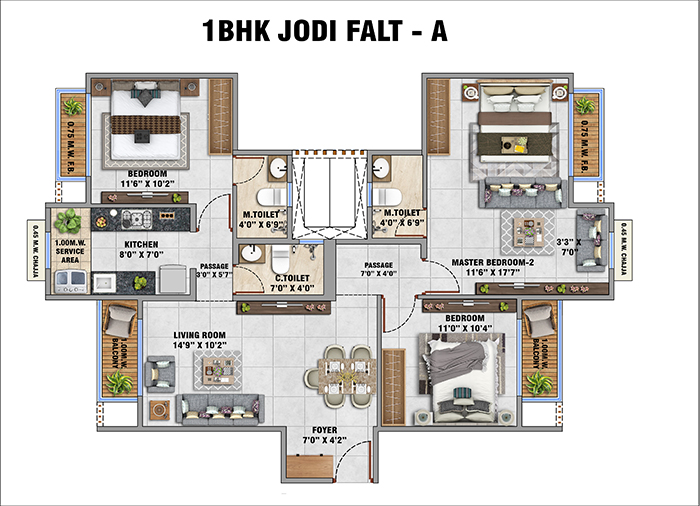 Riyasat Bliss Panvel | Riyasat Sankalp panvel Amenities Layout Plan